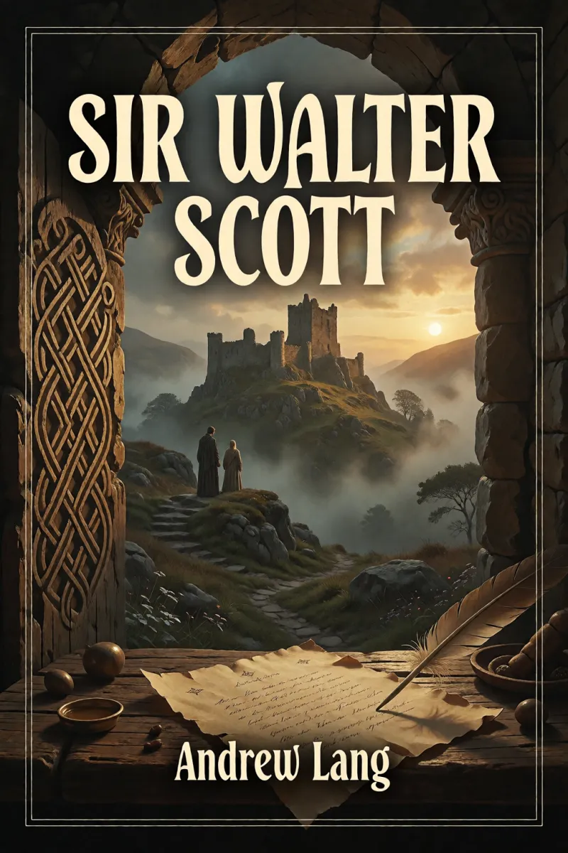 Cover of Sir Walter Scott by Andrew Lang