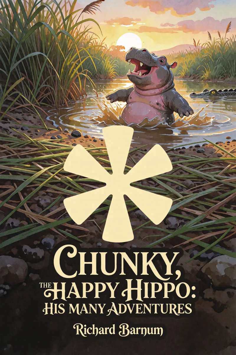 Cover of Chunky, the Happy Hippo: His Many Adventures by Richard Barnum