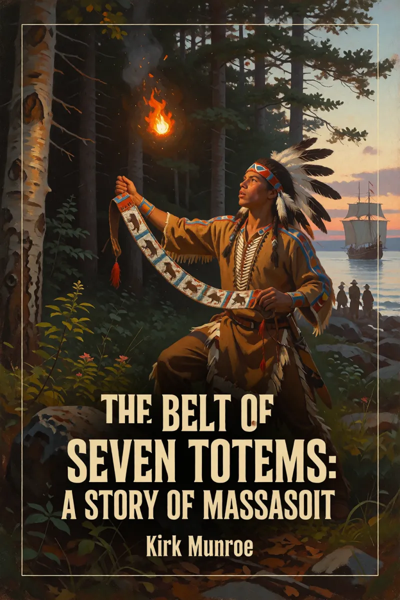 Cover of The Belt of Seven Totems: A Story of Massasoit by Kirk Munroe