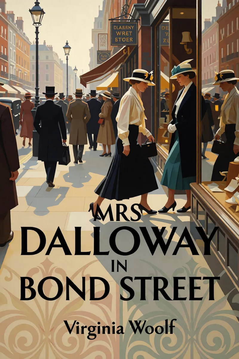 Cover of Mrs Dalloway in Bond Street by Virginia Woolf