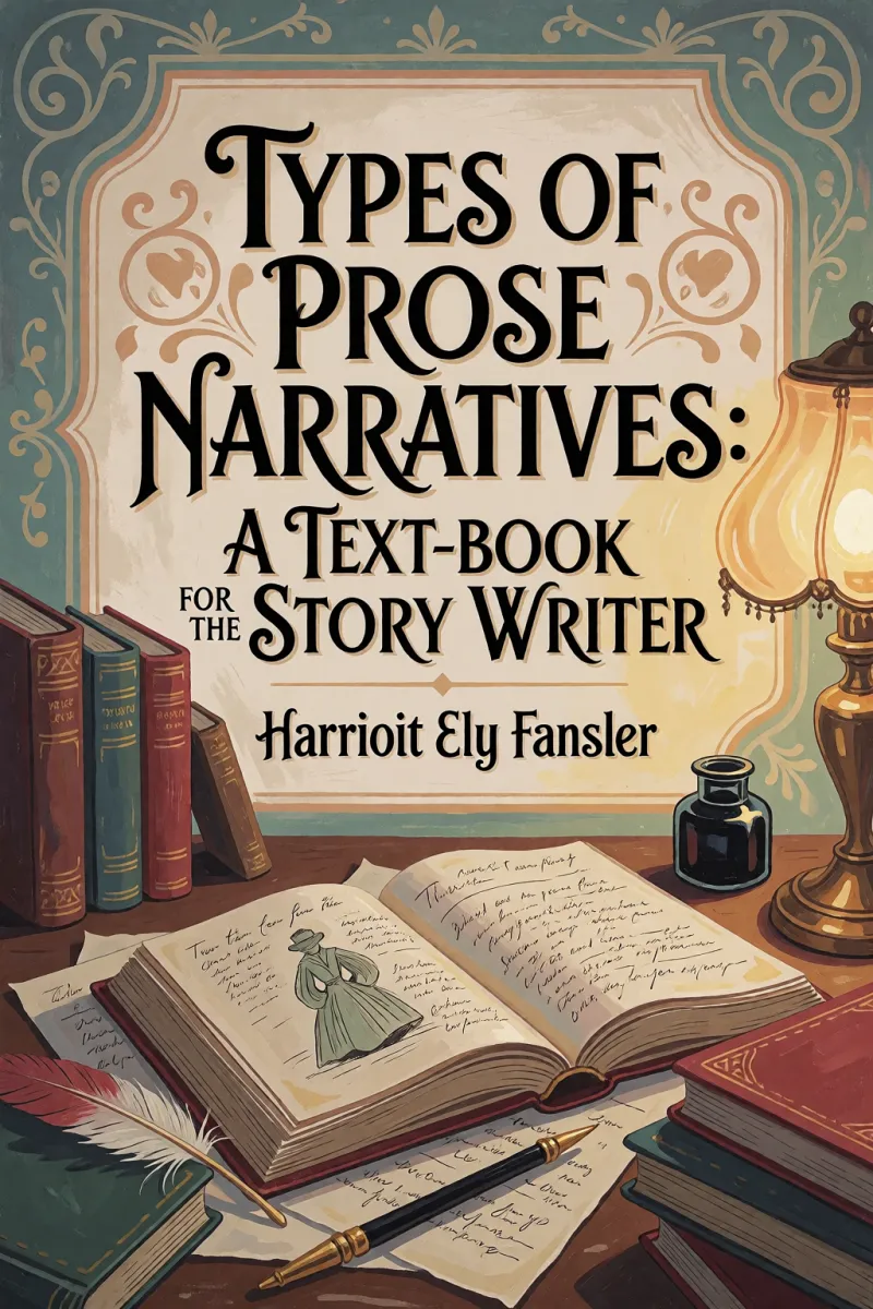 Cover of Types of Prose Narratives: A Text-Book for the Story Writer by Harriott Ely Fansler