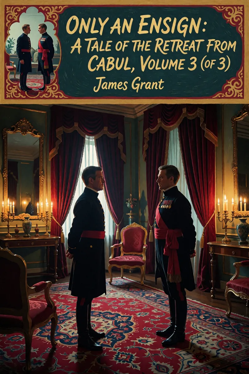 Cover of Only an Ensign: A Tale of the Retreat from Cabul, Volume 3 (of 3) by James Grant