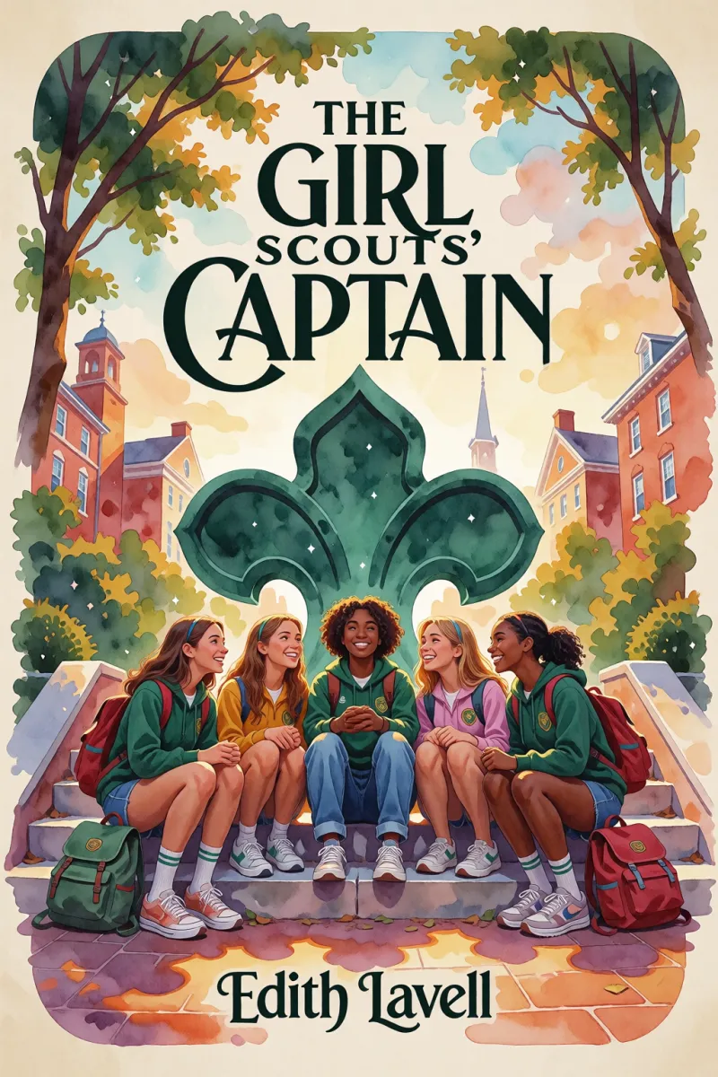 Cover of The Girl Scouts' Captain by Edith Lavell