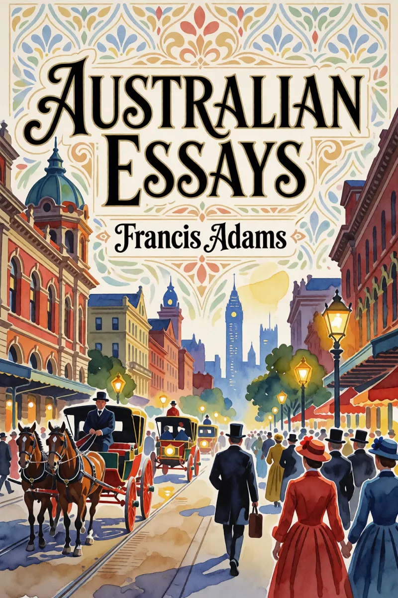 Cover of Australian Essays by Francis Adams