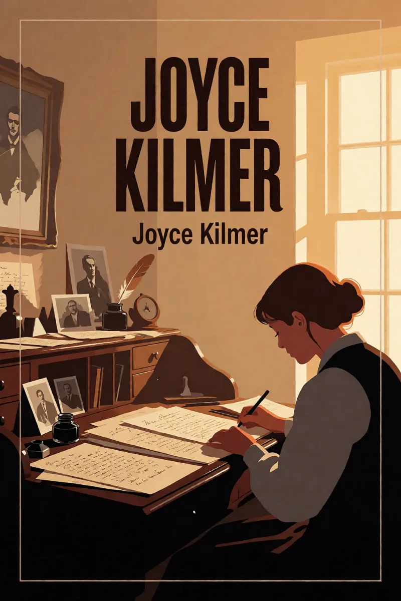 Cover of Joyce Kilmer by Joyce Kilmer