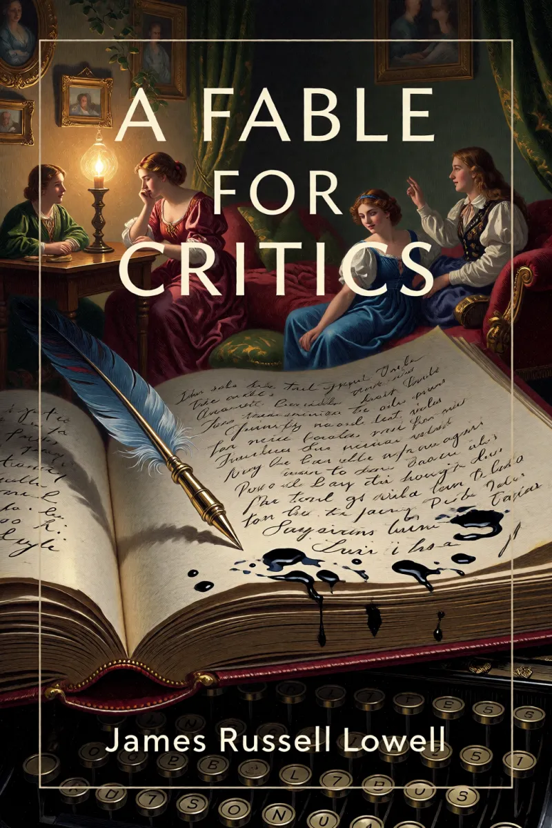 Cover of A Fable for Critics by James Russell Lowell