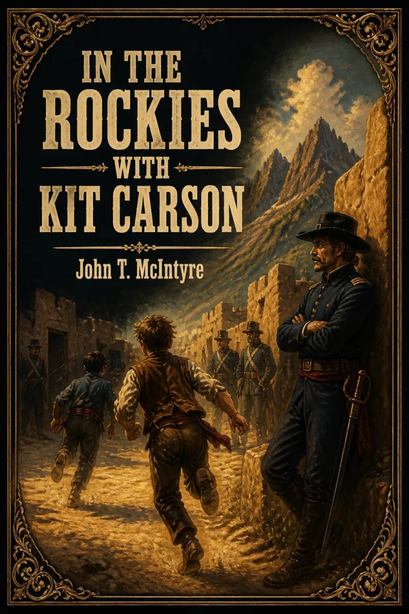 Cover of In the Rockies with Kit Carson by John T. McIntyre