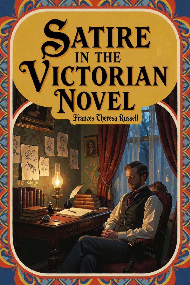 Cover of Satire in the Victorian novel by Frances Theresa Russell