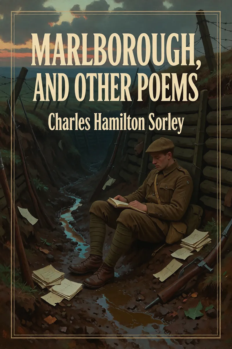 Cover of Marlborough, and Other Poems by Charles Hamilton Sorley