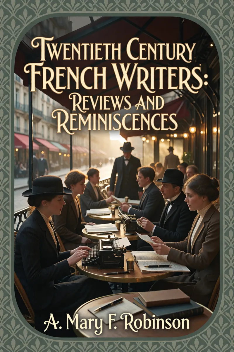 Cover of Twentieth Century French Writers: Reviews and Reminiscences by A. Mary F. Robinson
