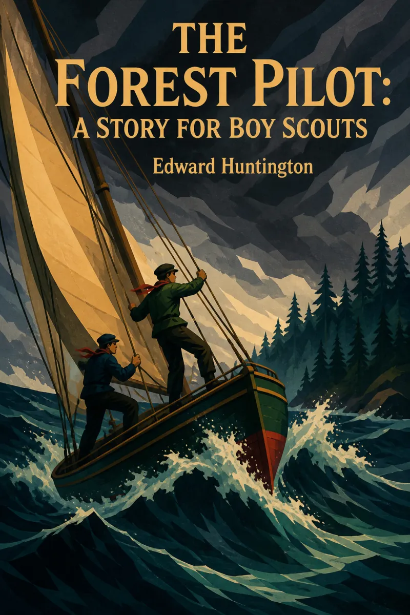 Cover of The Forest Pilot: A Story for Boy Scouts by Edward Huntington