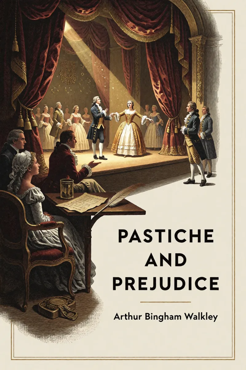 Cover of Pastiche and prejudice by Arthur Bingham Walkley