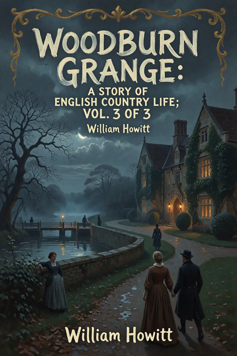 Cover of Woodburn Grange: A story of English country life; vol. 3 of 3 by William Howitt