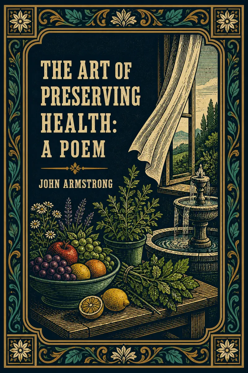 Cover of The art of preserving health: A poem by John Armstrong