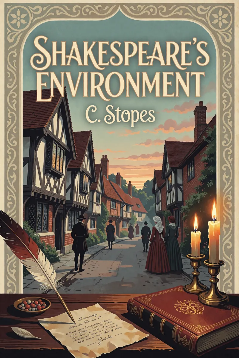 Cover of Shakespeare's environment by C. Stopes