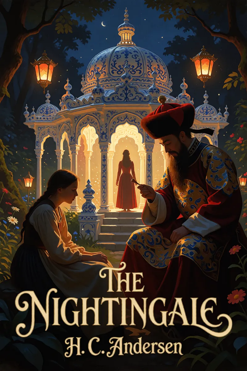 Cover of The nightingale by H. C. Andersen