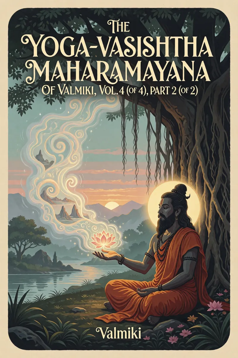 Cover of The Yoga-Vasishtha Maharamayana of Valmiki, Vol. 4 (of 4), Part 2 (of 2) by Valmiki