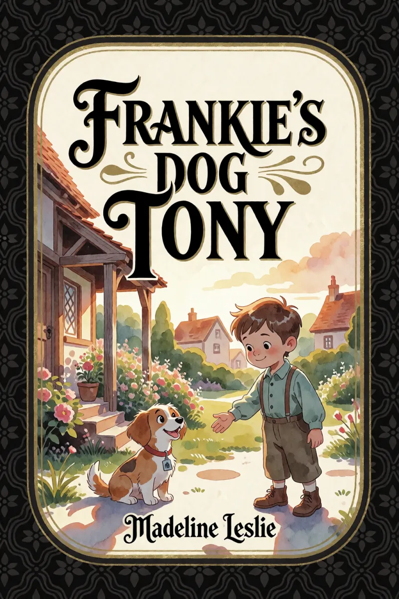 Cover of Frankie's dog Tony by Madeline Leslie