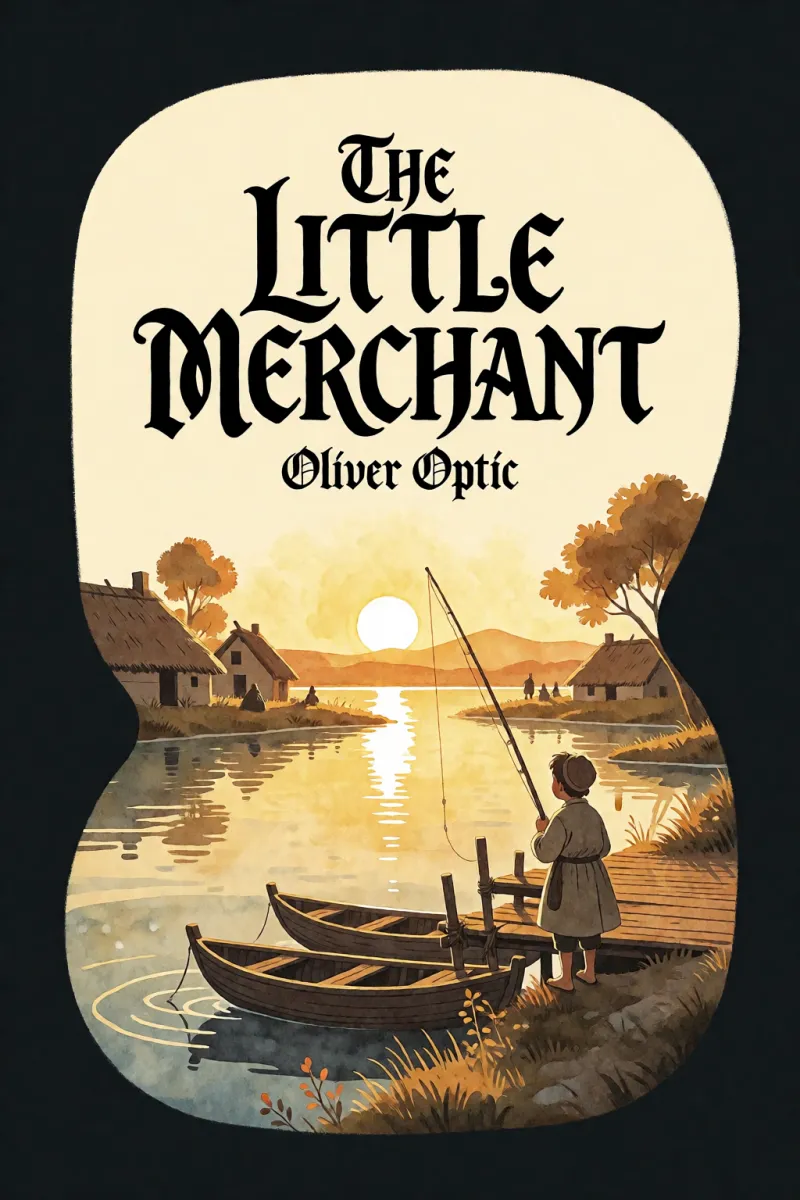 Cover of The little merchant by Oliver Optic