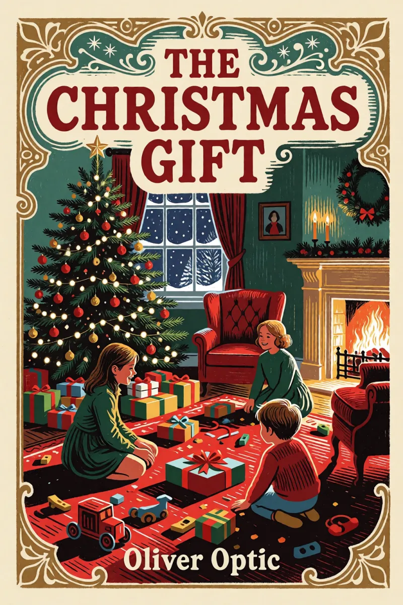 Cover of The Christmas gift by Oliver Optic