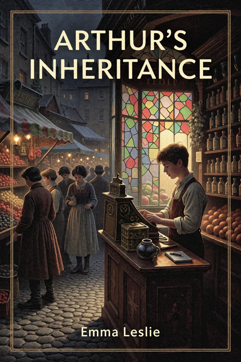 Cover of Arthur's inheritance by Emma Leslie