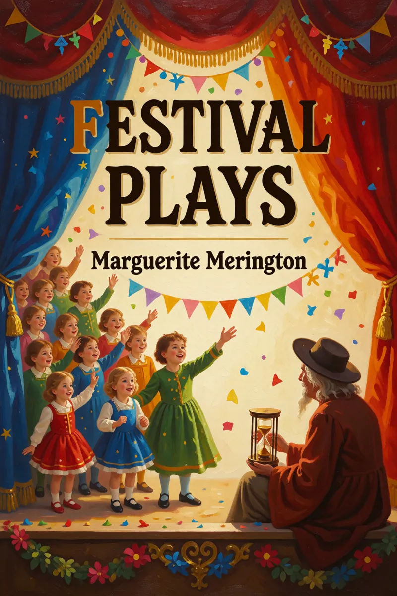Cover of Festival plays by Marguerite Merington