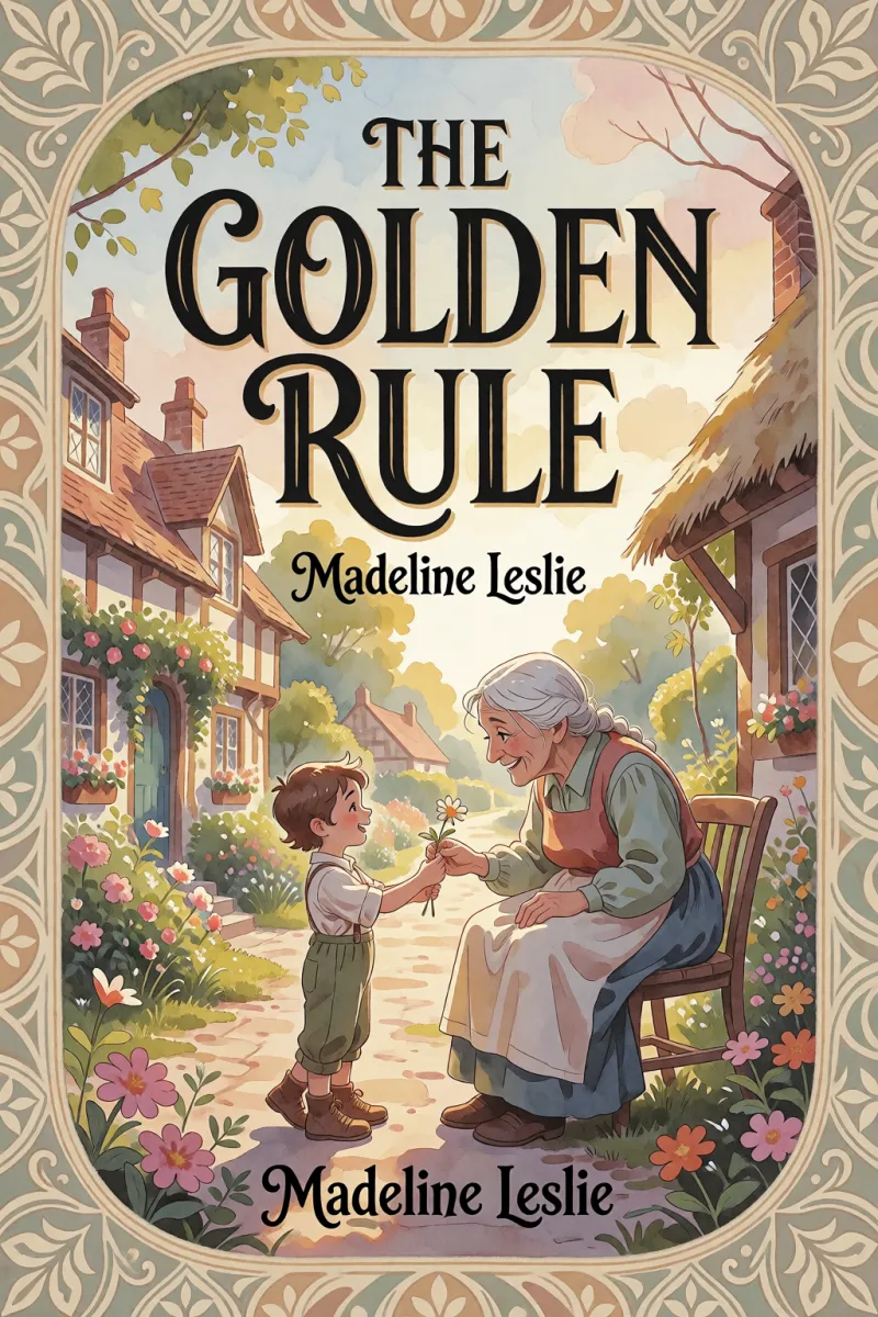 Cover of The golden rule by Madeline Leslie
