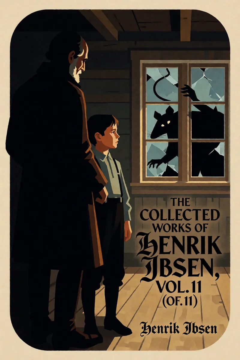 Cover of The collected works of Henrik Ibsen, Vol. 11 (of 11) by Henrik Ibsen