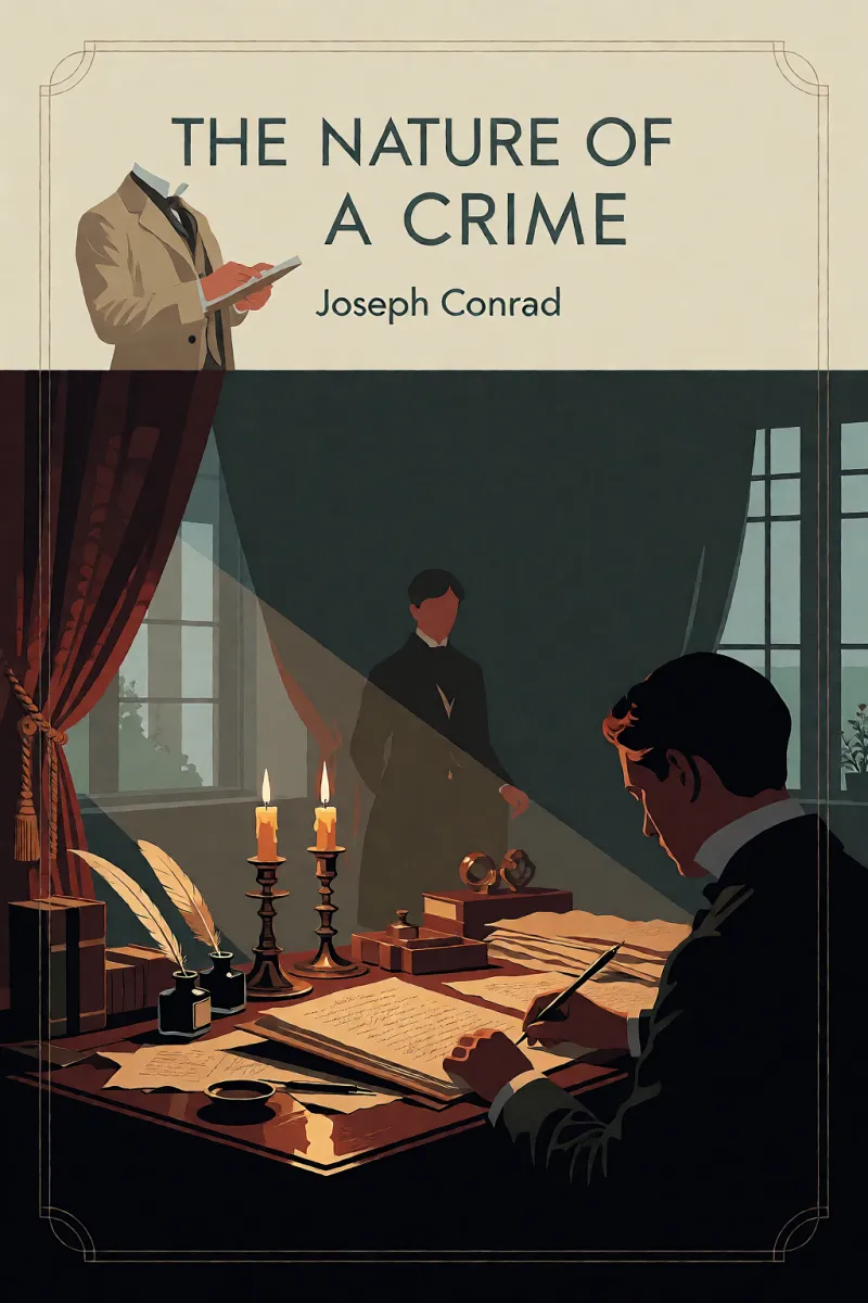Cover of The nature of a crime by Joseph Conrad