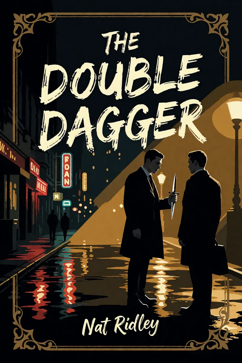 Cover of The double dagger by Nat Ridley