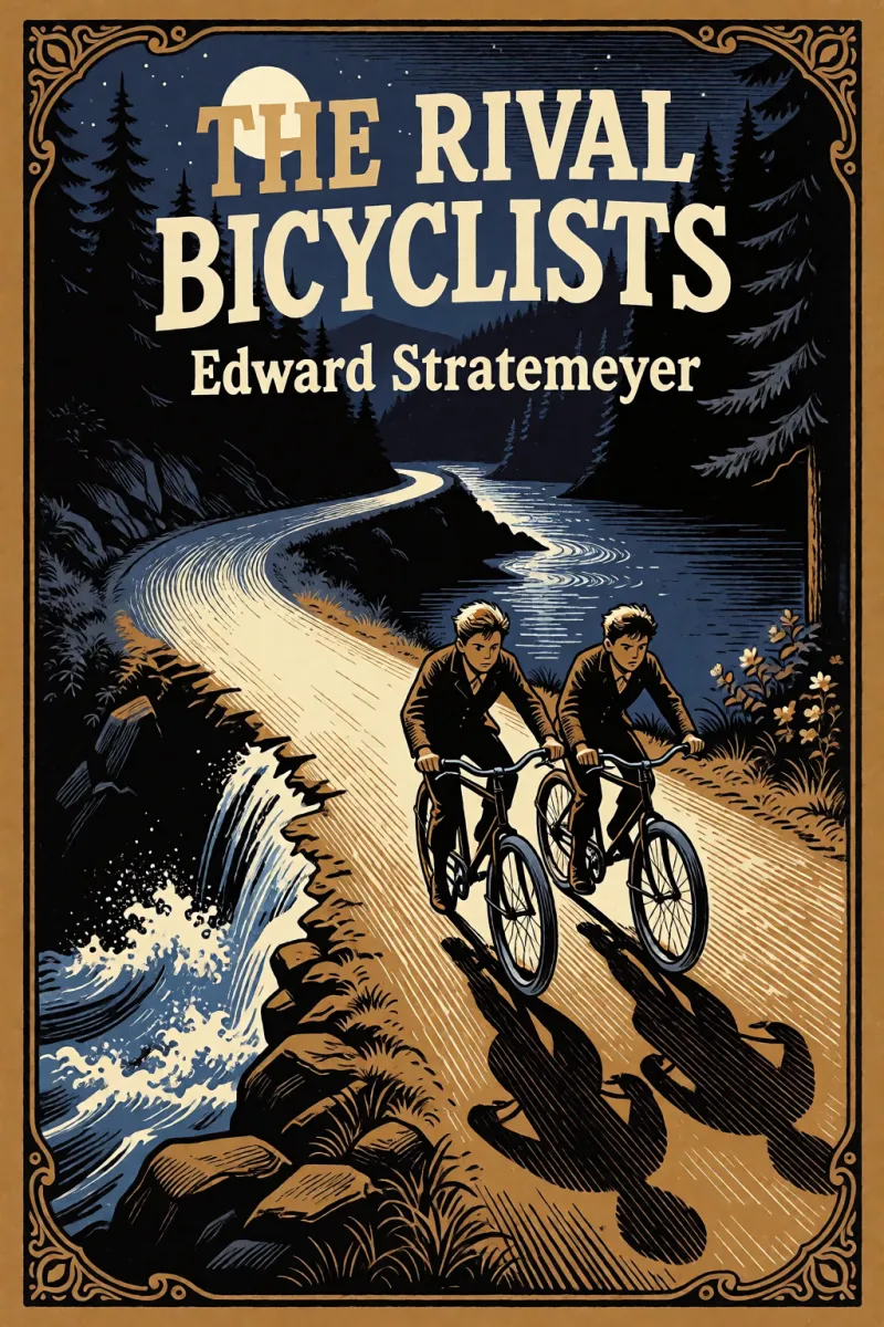 Cover of The rival bicyclists by Edward Stratemeyer