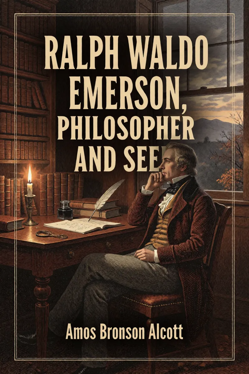Cover of Ralph Waldo Emerson, philosopher and seer by Amos Bronson Alcott