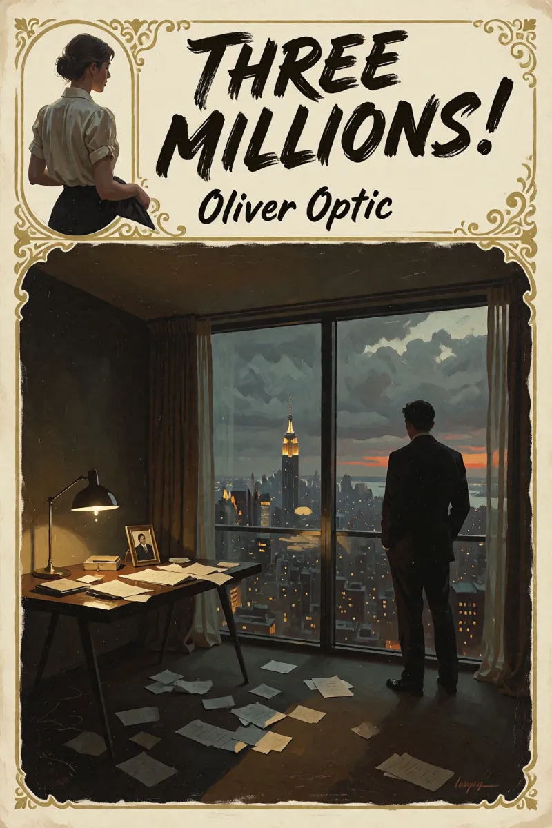Cover of Three millions! by Oliver Optic
