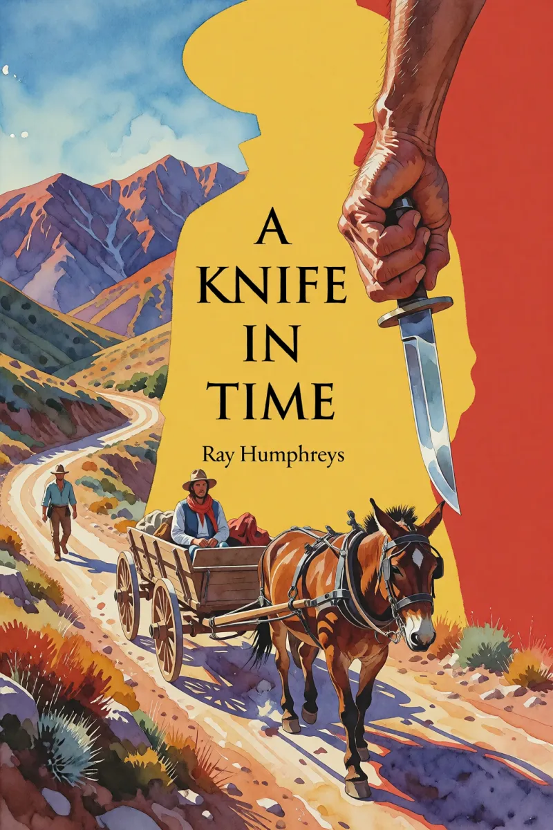 Cover of A knife in time by Ray Humphreys