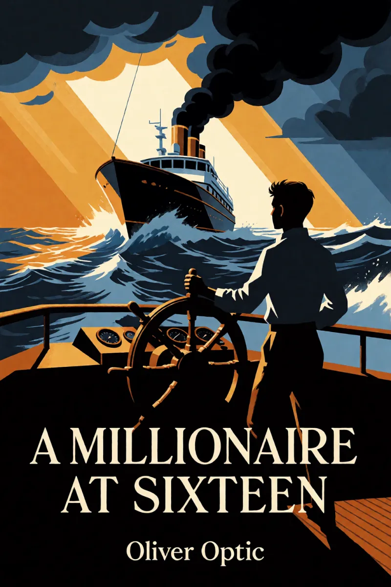 Cover of A millionaire at sixteen by Oliver Optic