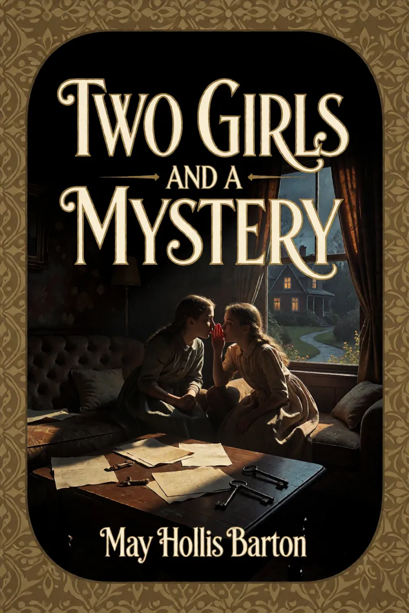 Cover of Two girls and a mystery by May Hollis Barton
