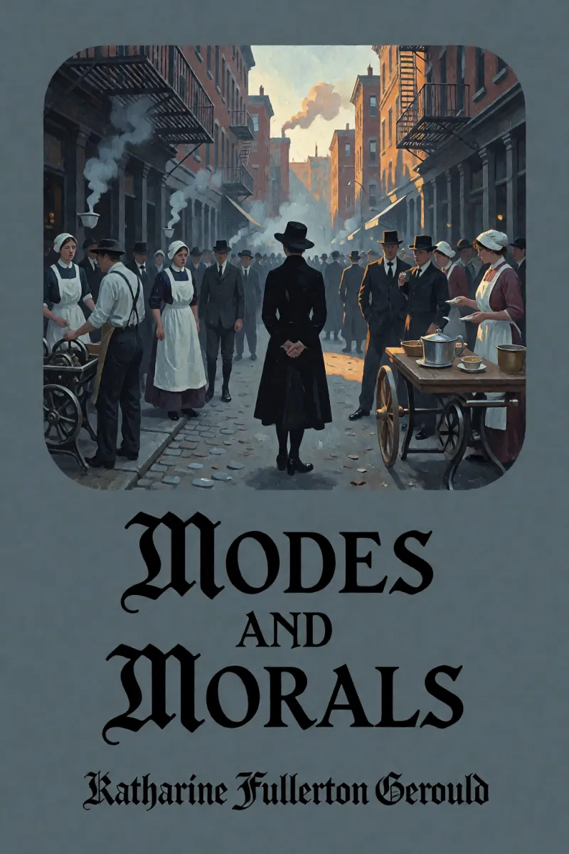 Cover of Modes and morals by Katharine Fullerton Gerould