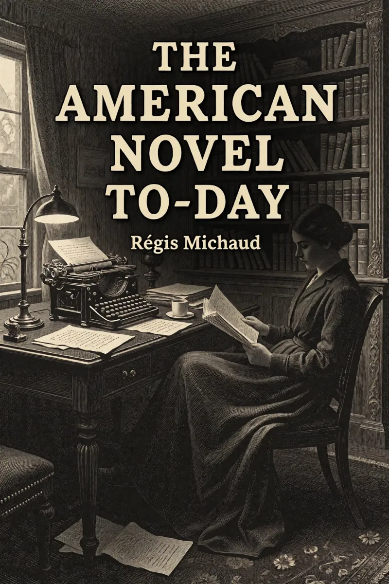 Cover of The American novel to-day by Régis Michaud