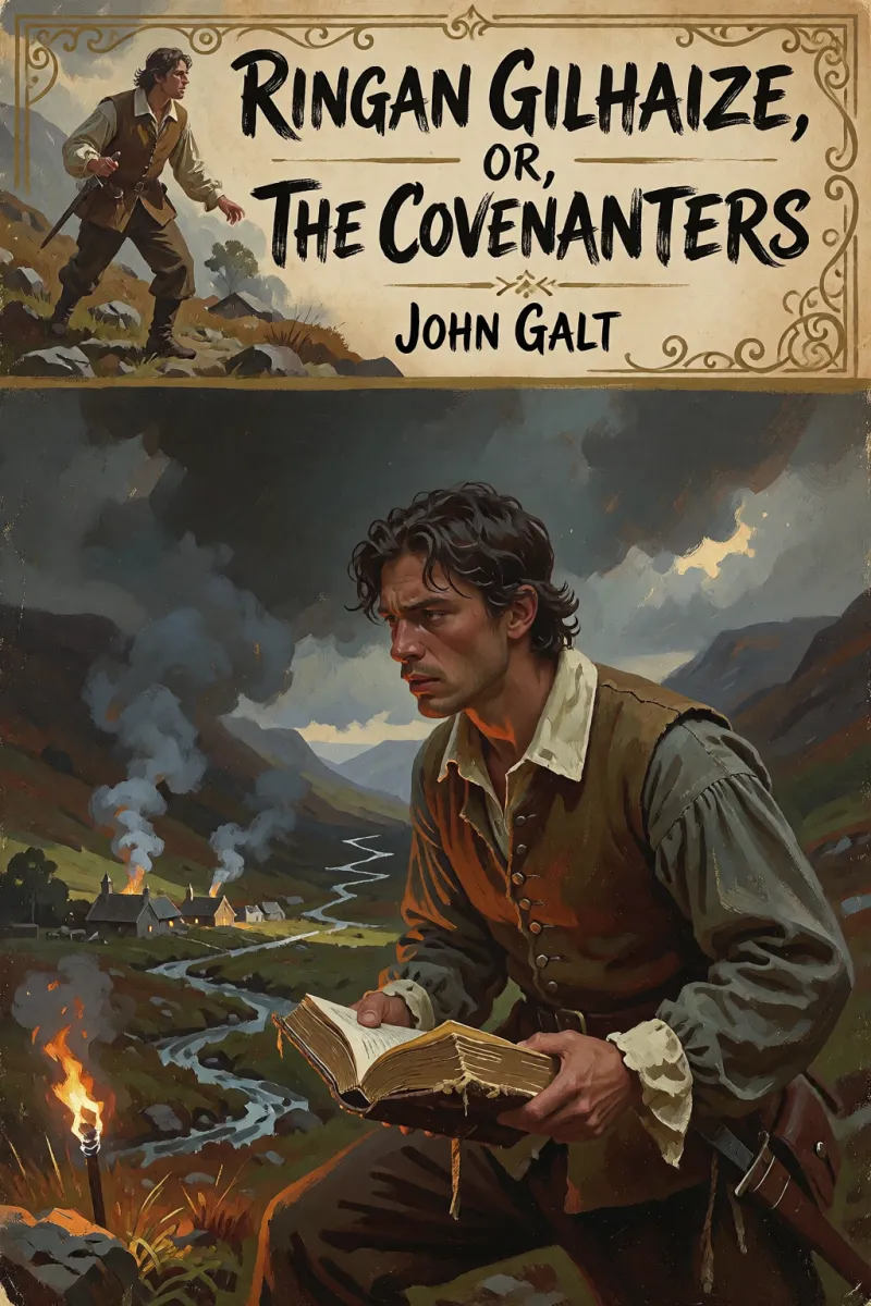 Cover of Ringan Gilhaize, or, The Covenanters by John Galt