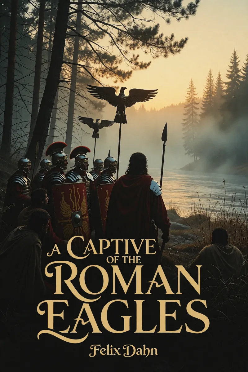 Cover of A Captive of the Roman Eagles by Felix Dahn