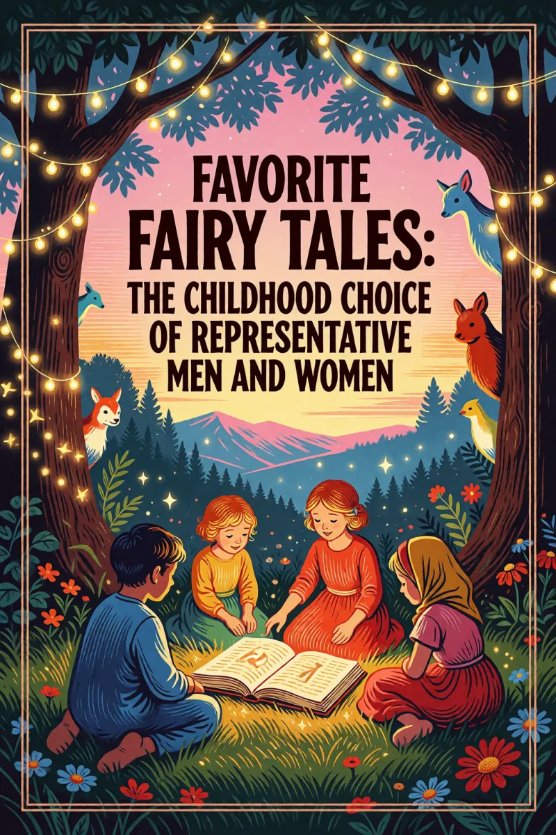 Cover of Favorite Fairy Tales: The Childhood Choice of Representative Men and Women by Various