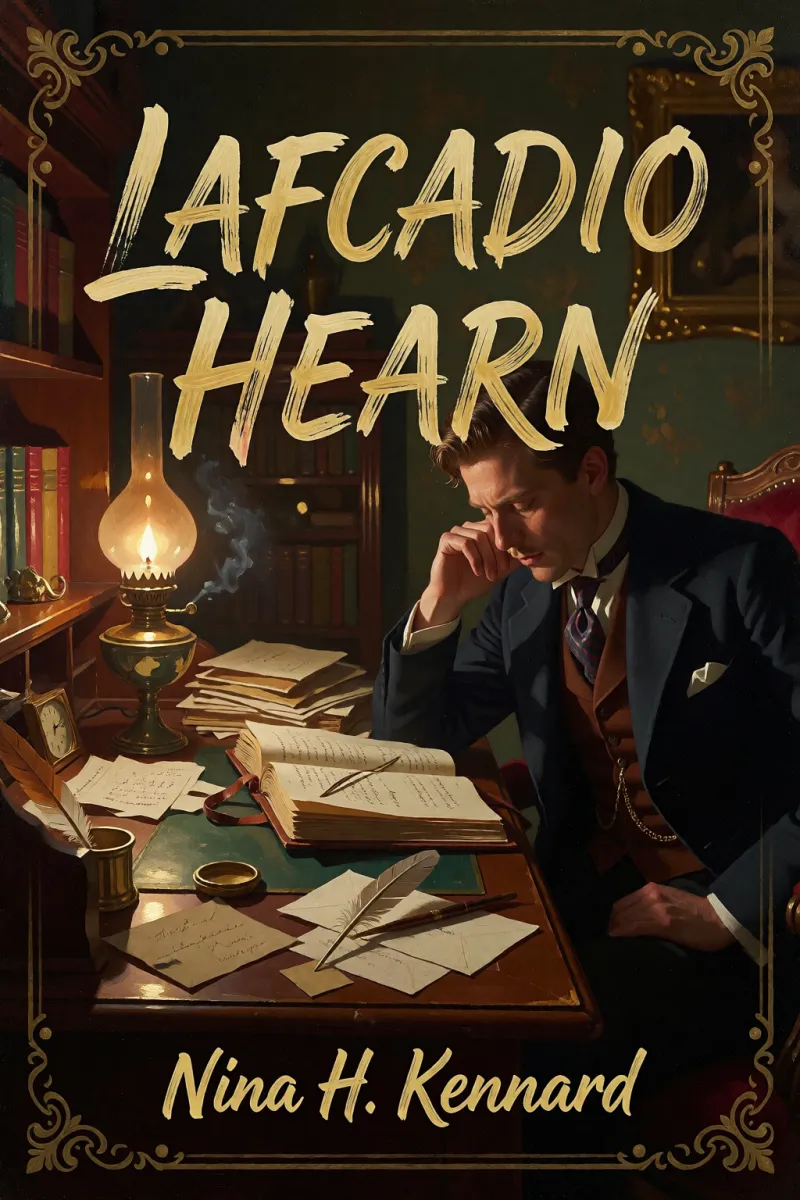Cover of Lafcadio Hearn by Nina H. Kennard