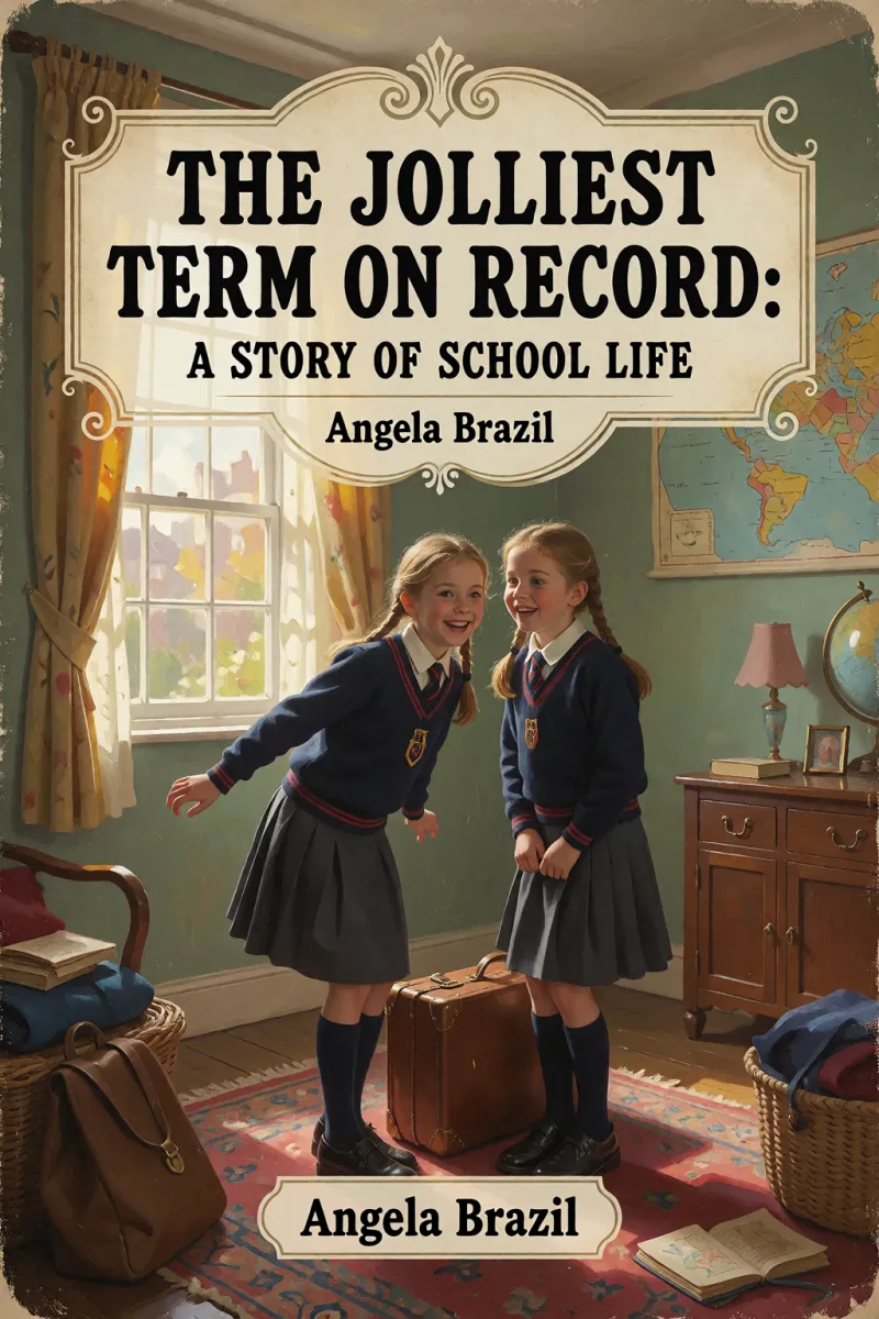 Cover of The Jolliest Term on Record: A Story of School Life by Angela Brazil