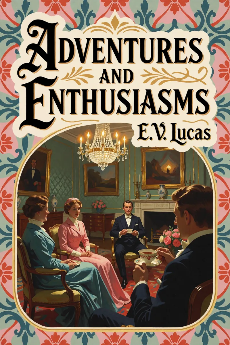 Cover of Adventures and Enthusiasms by E. V. Lucas