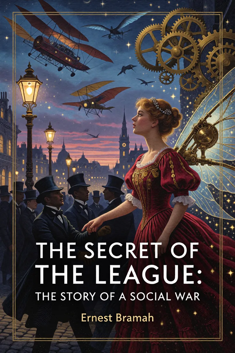 Cover of The Secret of the League: The Story of a Social War by Ernest Bramah
