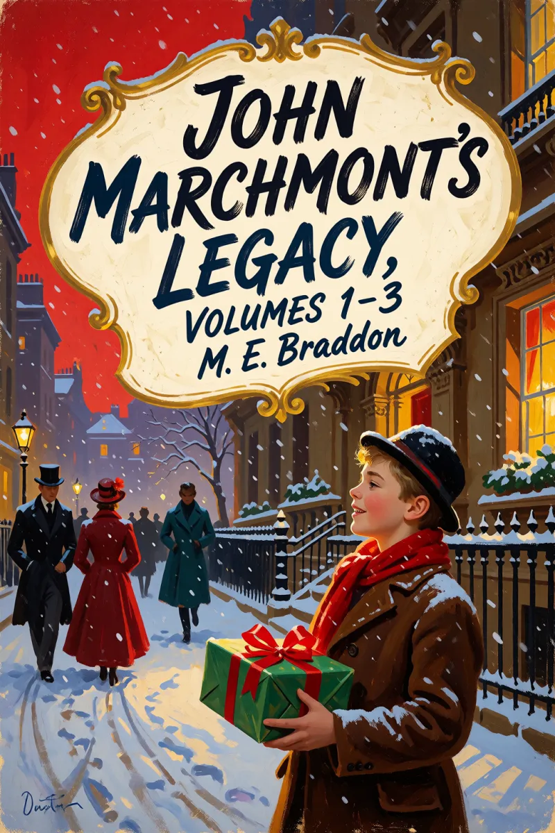 Cover of John Marchmont's Legacy, Volumes 1-3 by M. E. Braddon