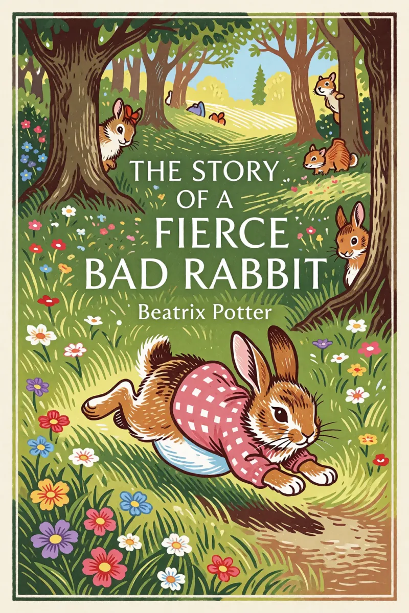 Cover of The Story of a Fierce Bad Rabbit by Beatrix Potter