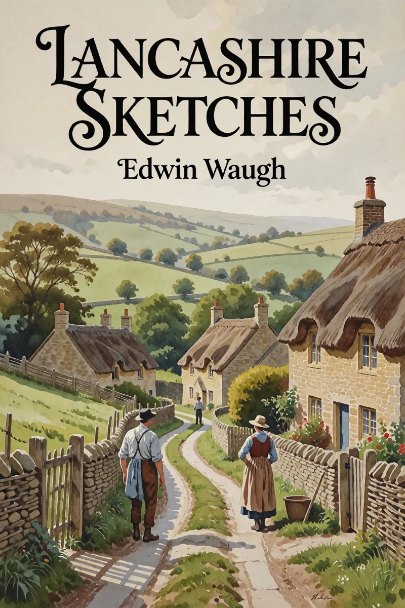 Cover of Lancashire Sketches by Edwin Waugh