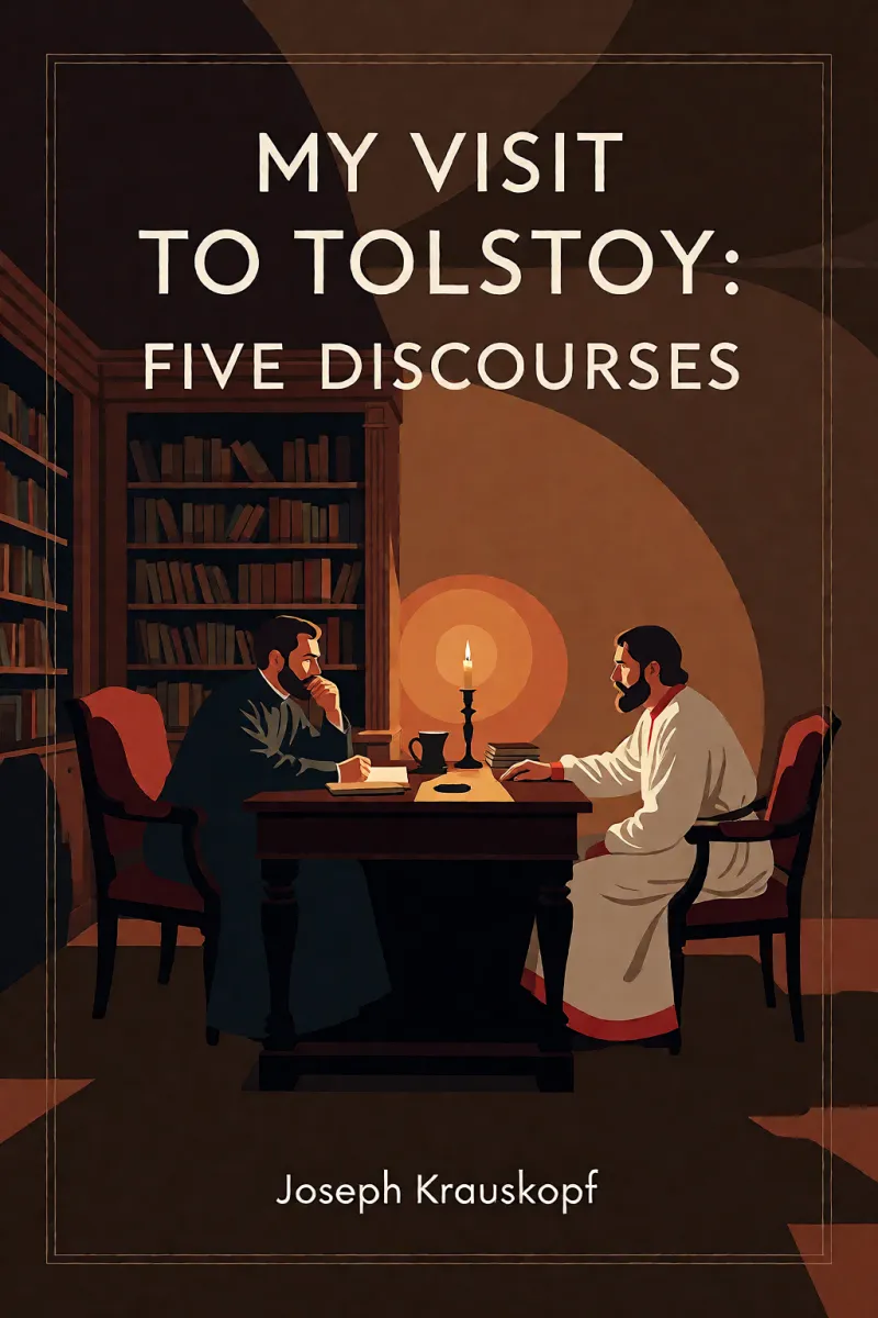 Cover of "My Visit to Tolstoy": Five Discourses by Joseph Krauskopf