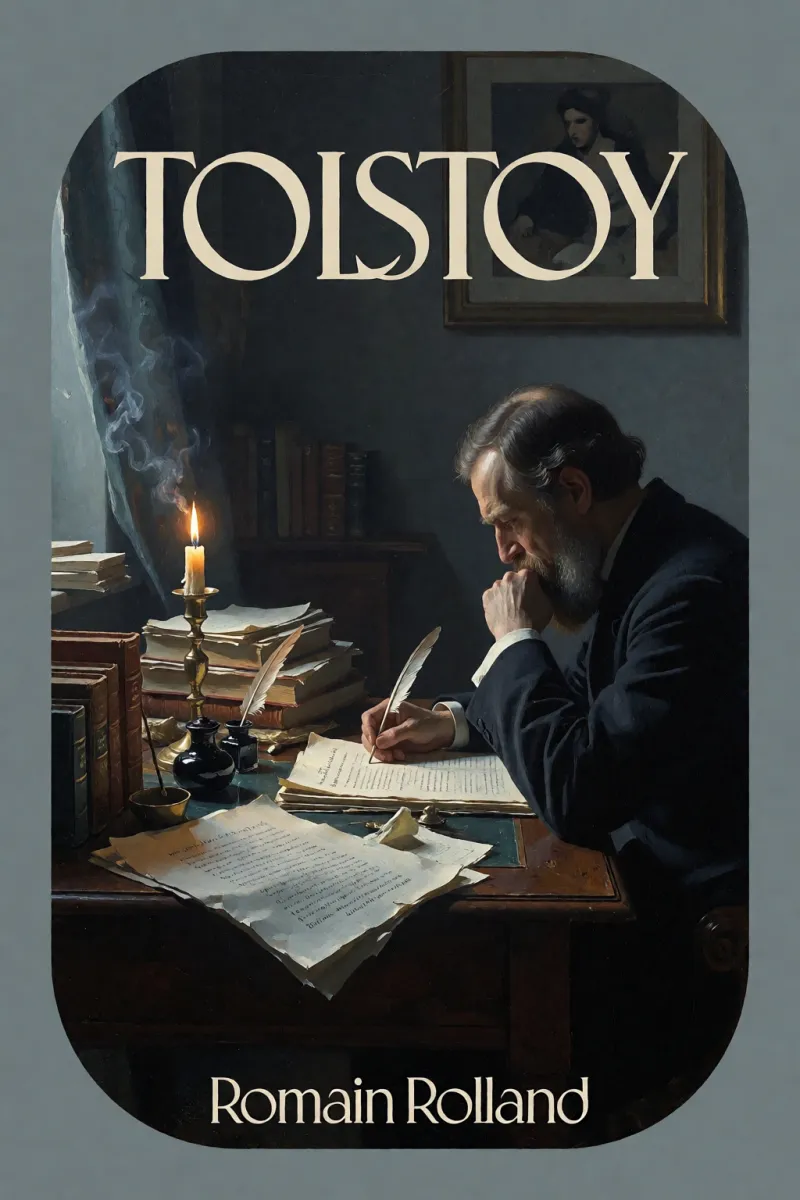 Cover of Tolstoy by Romain Rolland